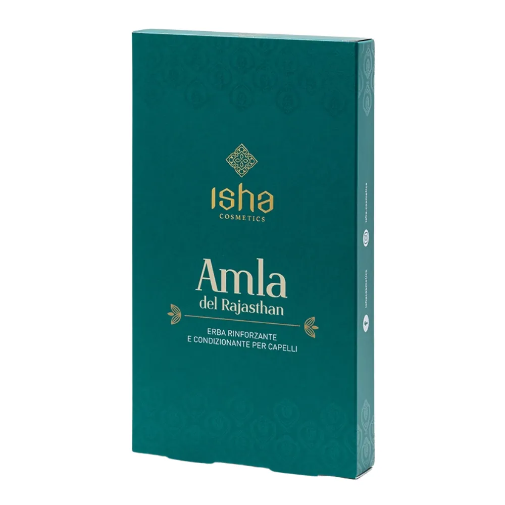 Isha Cosmetics Tinte Vegetal Natural Amla Rajasthan 100% Puro 100g